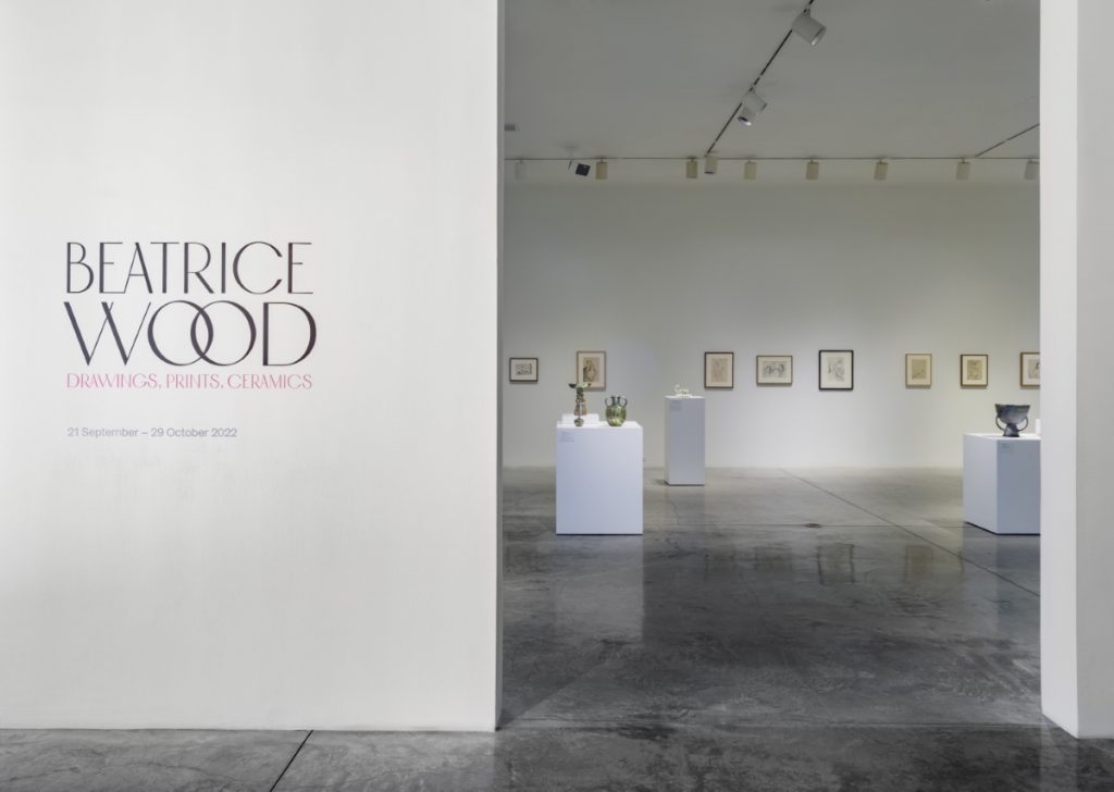 Beatrice Wood Drawings Prints Ceramics at L.A. Louver Los