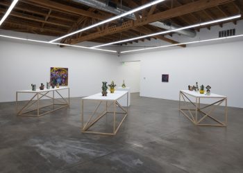 Jiha Moon: Storyteller Yellow at Shoshana Wayne Gallery