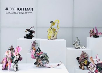 Judy Hoffman ceramics at Sculpture Space NYC